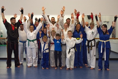 Taekwon-do class